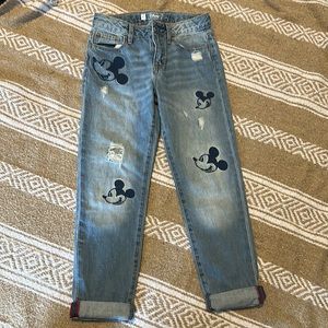 Girls size 10 gap Disney jeans